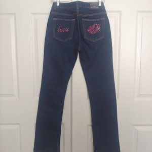 Guess Jeans -Y2k Rhinestone Mid-Rise